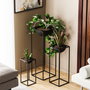 Aberto Design Maceta Decorativa GED-019 Negro